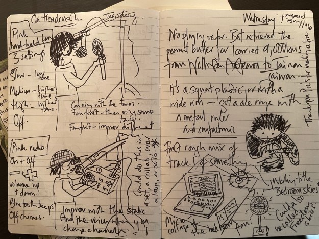 notes on music experiments