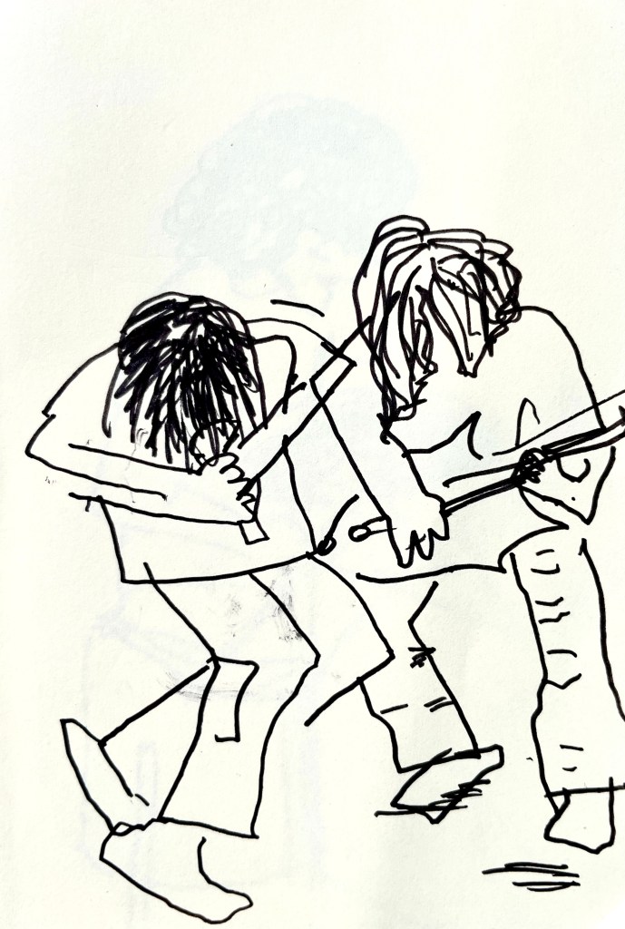 2 punk rockers going for it